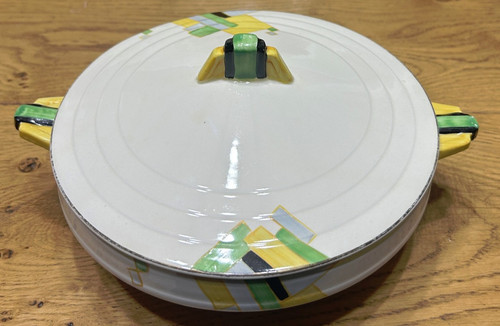 Art deco tureen creampetal - art,