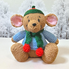 KNITTING PATTERN - Christmas Roo inspired choc orange cover/ Winnie the Pooh toy