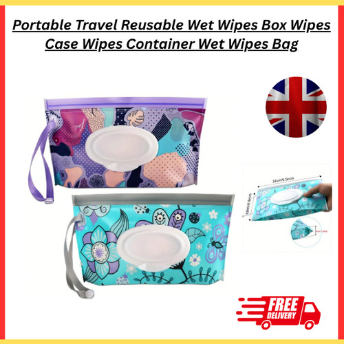 Portable travel reusable wet - portable,