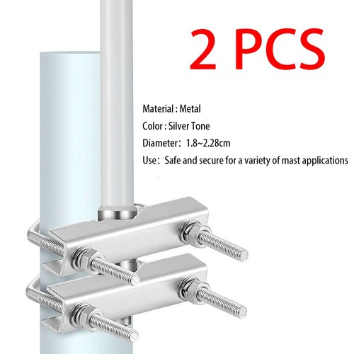 Mast clamp bolt brackets - 2x,