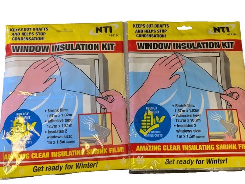 Window insulation kit shrink - window,