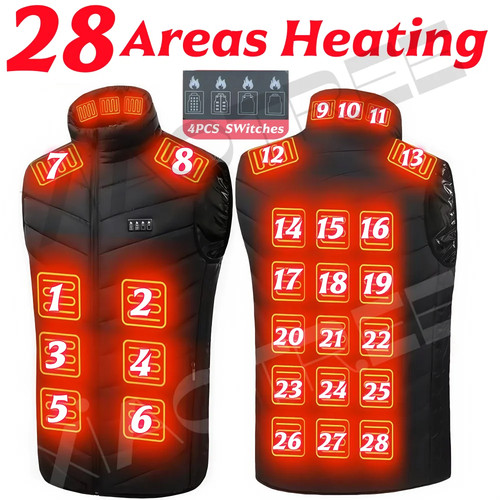 Areas heated vest men - vest,
