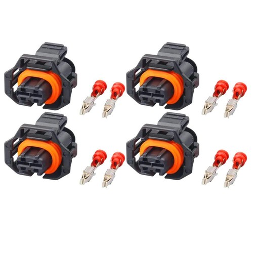 Diesel injector connector - 4x,