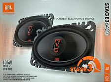 NEW JBL STAGE3-6427, 4X6" Coaxial 2-Way Car Stereo Speakers - 1 Pair