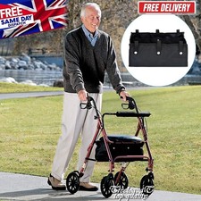  NEW 4-Wheel walker rollator