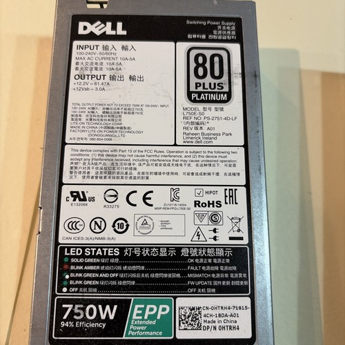 Dell server power - power, supply