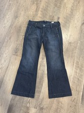 Lucky Brand Dungarees Brass Knuckle Pants Bootcut Blue Jeans Women's Size 6/28