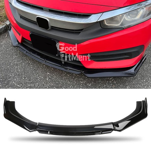 Glossy front bumper - front, spoiler