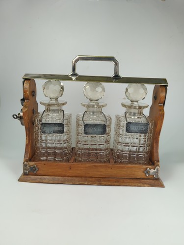 Antique crystal decanters - 3,