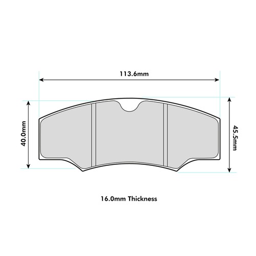Mintex m1155 competition brake - mintex,
