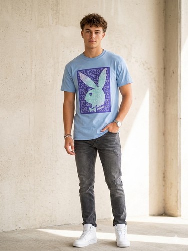 Playboy graphic shirt size m - playboy,