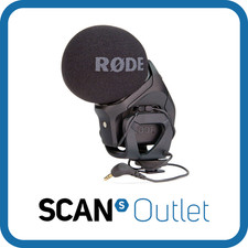 Rode - Stereo VideoMic Pro, High-quality Stereo On-Camera Microphone, Three-Stag