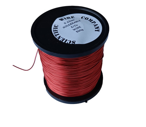 0.63mm enamelled copper