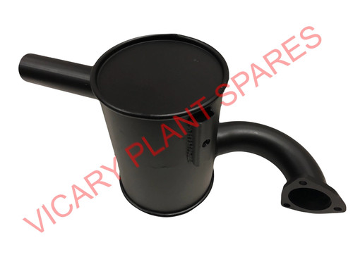 Exhaust silencer jcb - exhaust,