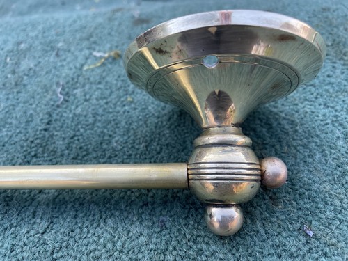 61cm cast brass tee - towel, rail