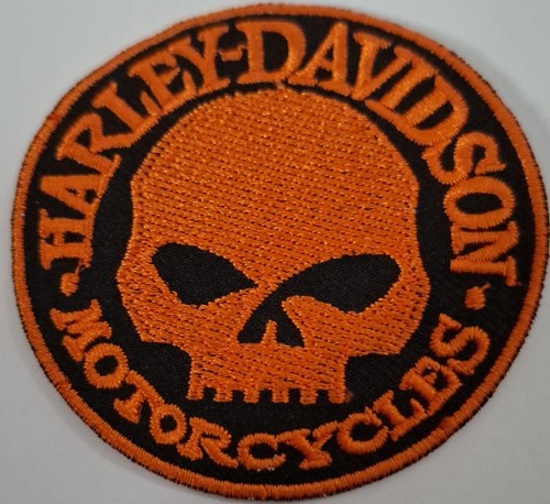Skull inspired harleypatch - inspired,