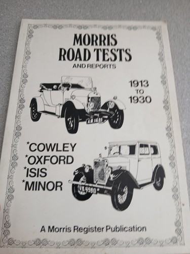 Morris cowley road - test, &