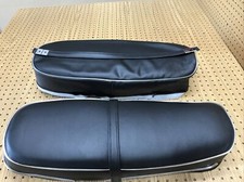 HONDA SS125A CL125A CD125 CD175 CA175 SEAT COVER 67-69 MODEL + STRAP (H*-256)