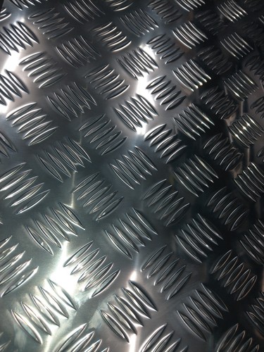 Aluminium treadplate chequer - treadplate,
