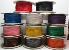 Model Railway Layout Wire Roll 7/0.2mm 1.4A PICK YOUR OWN COLOUR & Length -DSAPo