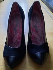 Irregular choice Black Diamond Heels - used Size 40/7