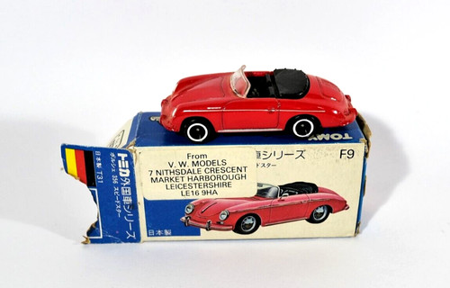 Tomica porsche 356 - f9,