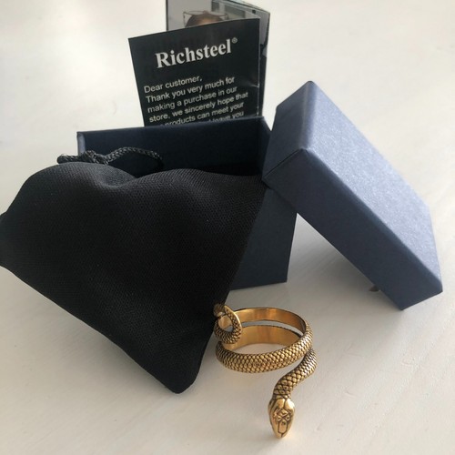 New richsteel gold retro - new:,