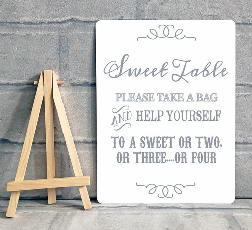 Sweet table candy - candy, cart