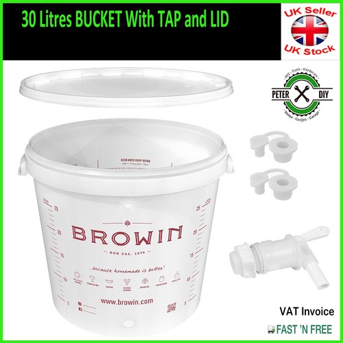 30l litre fermentation bucket - litre,
