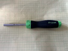Snap On Ratcheting Magnetic Screwdriver Extreme Green Colour New Precision Tool