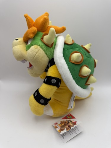 Super mario bowser plush - mario, 10”