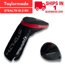 TaylorMade STEALTH Driver 10.5* Degree Head Only RH USED w/Cover FAST SHIP
