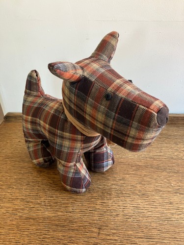 Tartan checked fabric scottie - checked,