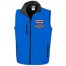 Abbigliamento MArtini Racing Softshell Uomo Moto Rally Smanicato Gilet Invernale