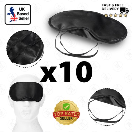 Black sleep eye masks for - black,