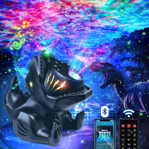 Dinosaur night light projector - night,