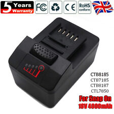 for  Snap On Battery CT8850 CTB7185 CTB8185 CTB8187 CT7850 Li-Ion 18V 4.0Ah