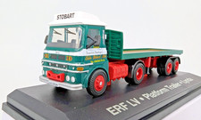 Oxford Diecast ERF LV Artic and Flatbed Trailer Eddie Stobart 'Lynda' STOB023