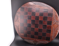 Antique WOODEN CHESS BOARD