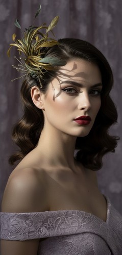 Fascinator feather the - feather,