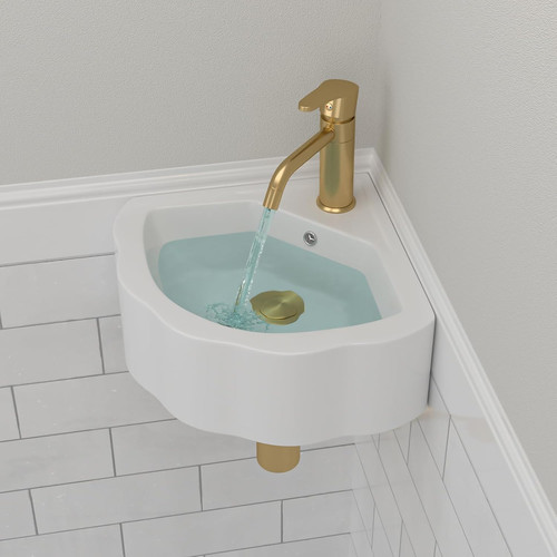 Corner wall mount bathroom - corner,
