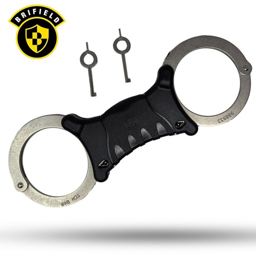 Rigid nickle handcuffs double - rigid,