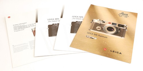 Original leica brochure - original,