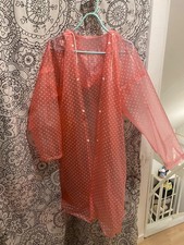 vintage pvc raincoat, retro