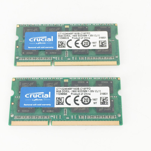 Crucial laptop ram pc3l 12800 - laptop,