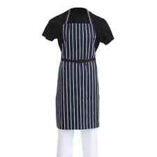 Blue Striped Apron Butchers Stripe Professional Quality Bib Unisex 71 x 97cm