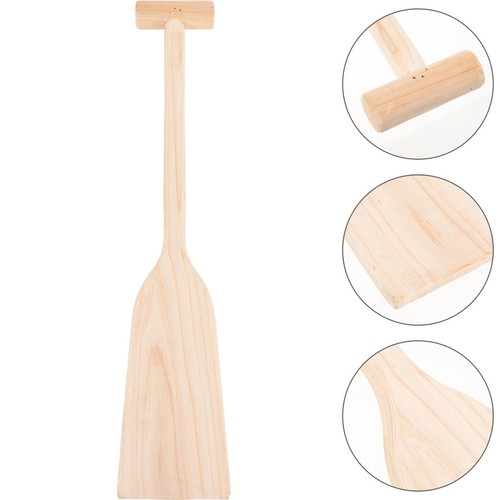 Sturdy wooden oar canoe - sturdy,