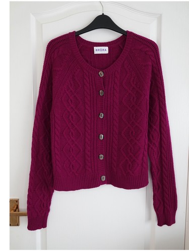 Brora cashmere aran cable - brora,