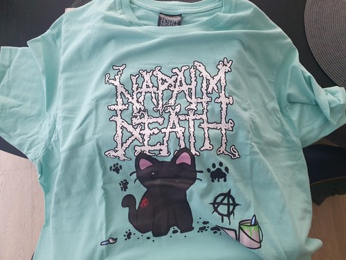 Napalm death official shirt - death,