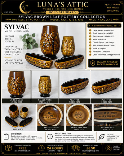 Vintage sylvac 4205 4215 - sylvac,